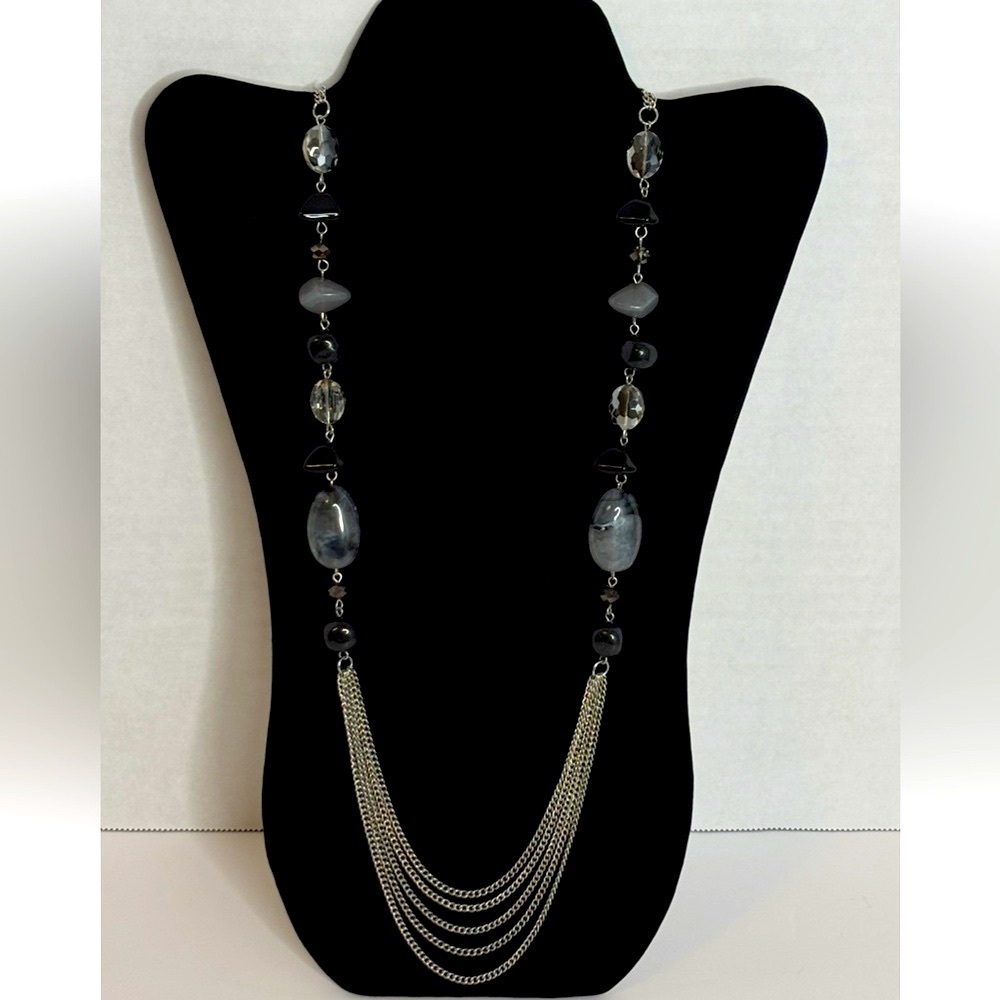 NECKLACE POLISHED STONES